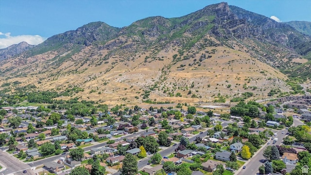 1417 E 700 S, Provo, UT 84606 - drone / aerial view with a residential view and a mountain view