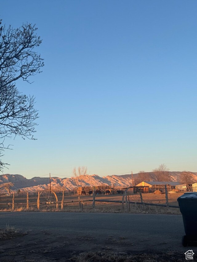 5980 S 9000 E, Jensen, UT 84035 - view of yard with a rural view and a mountain view