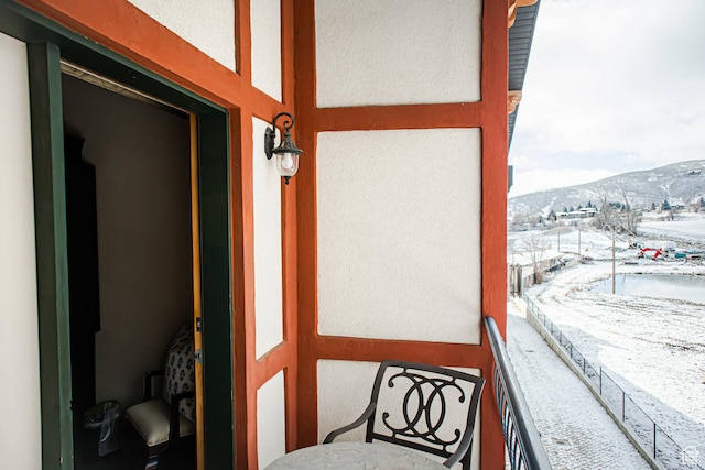 840 W Bigler Ln N Unit 3013, Midway, UT 84049 - snow covered back of property featuring a mountain view