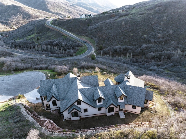 6153 E Last Monument Cir, Salt Lake City, UT 84108 - aerial view with a mountain view