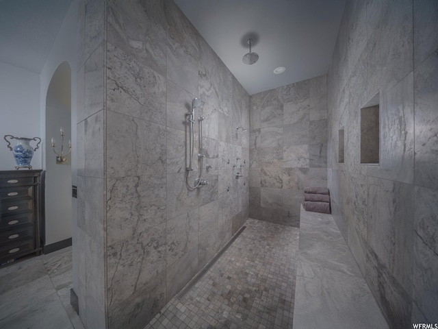6153 E Last Monument Cir, Salt Lake City, UT 84108 - full bath with tiled shower