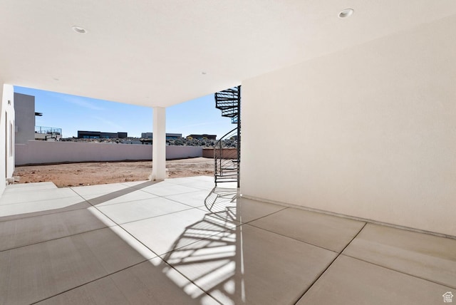 1461 W Canyon Tree Dr, St George, UT 84770 - view of patio / terrace with fence