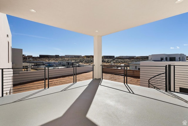 1461 W Canyon Tree Dr, St George, UT 84770 - view of patio / terrace featuring a balcony