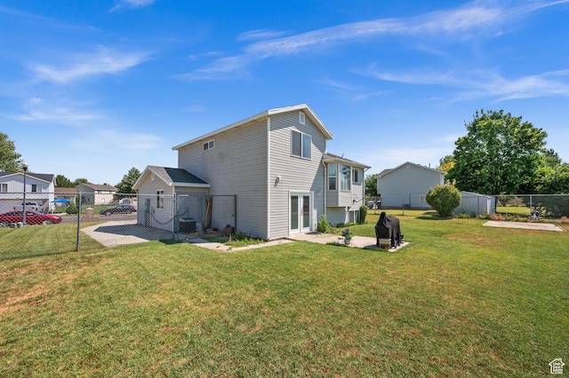 2337 W 2075 N, Clinton, UT 84015 - rear view of property with a gate, a fenced backyard, and a patio