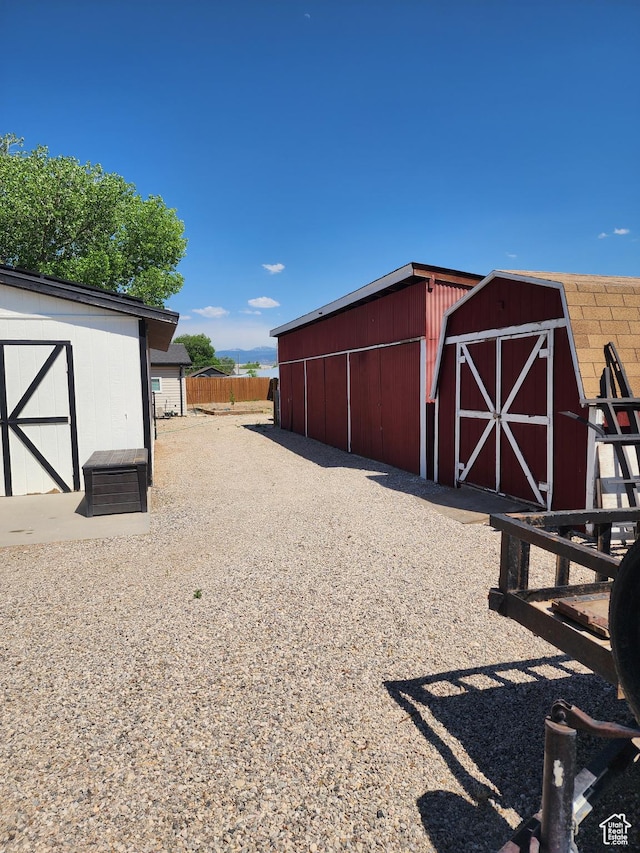 140 E 100 S, Centerfield, UT 84622 - view of outbuilding featuring an outbuilding and fence