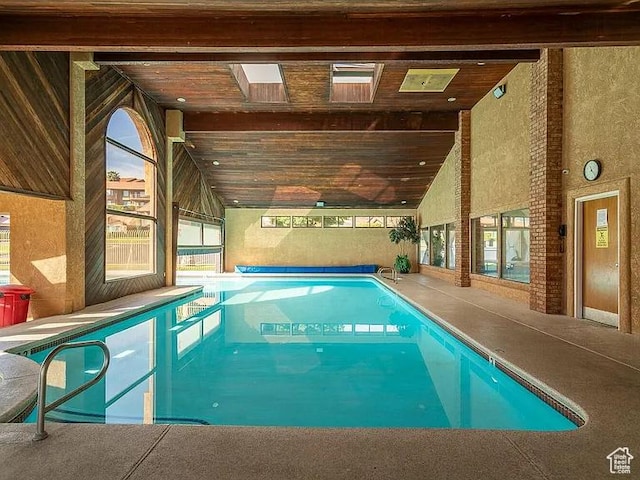 view of pool