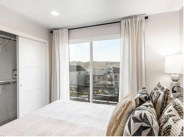 6785 Silver Creek Dr N, Park City, UT 84098 - bedroom featuring recessed lighting and a closet