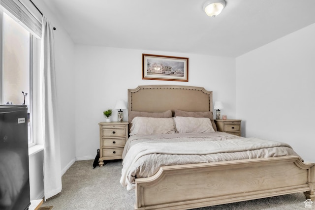 33841 N 7925 E, Fairview, UT 84629 - bedroom featuring water heater, light carpet, baseboards, and multiple windows