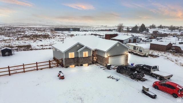 33841 N 7925 E, Fairview, UT 84629 - view of snowy aerial view