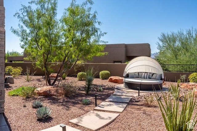 3052 N Snow Canyon Pkwy Unit 201, St George, UT 84770 - view of yard featuring fence