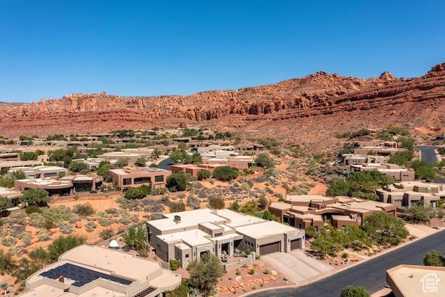 3052 N Snow Canyon Pkwy Unit 201, St George, UT 84770 - birds eye view of property with a mountain view