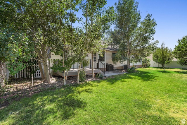 1320 W 1340 N, Pleasant Grove, UT 84062 - view of yard with a deck