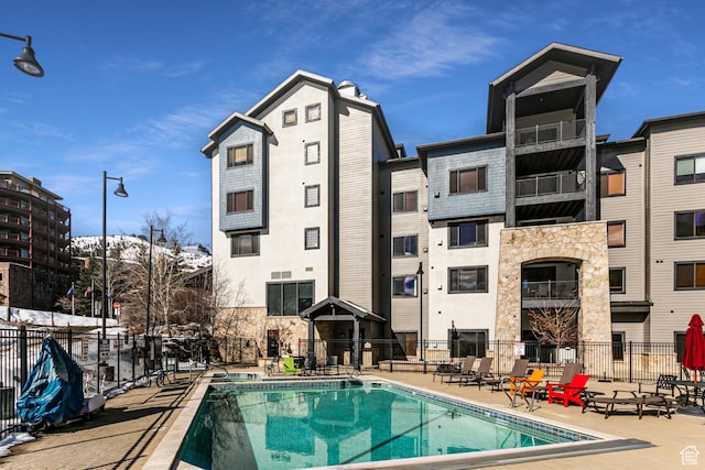 2653 W Canyons Resort Dr Unit 226, Park City, UT 84098 - community pool featuring fence and a patio