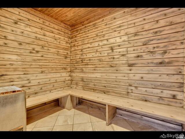 2653 W Canyons Resort Dr Unit 226, Park City, UT 84098 - view of sauna / steam room with tile patterned floors