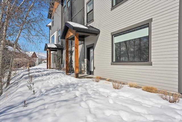 3543 N Creekside Way E Unit 63, Eden, UT 84310 - view of snow covered exterior