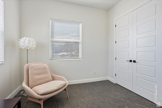 3543 N Creekside Way E Unit 63, Eden, UT 84310 - sitting room with dark carpet and baseboards