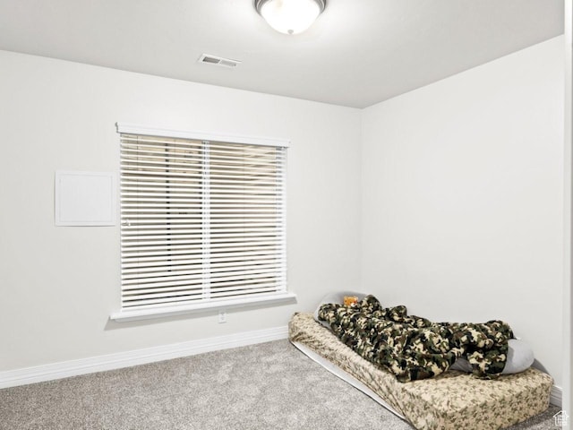 4863 N Shady Hollow Ln W, Lehi, UT 84043 - sitting room featuring carpet flooring, baseboards, and visible vents