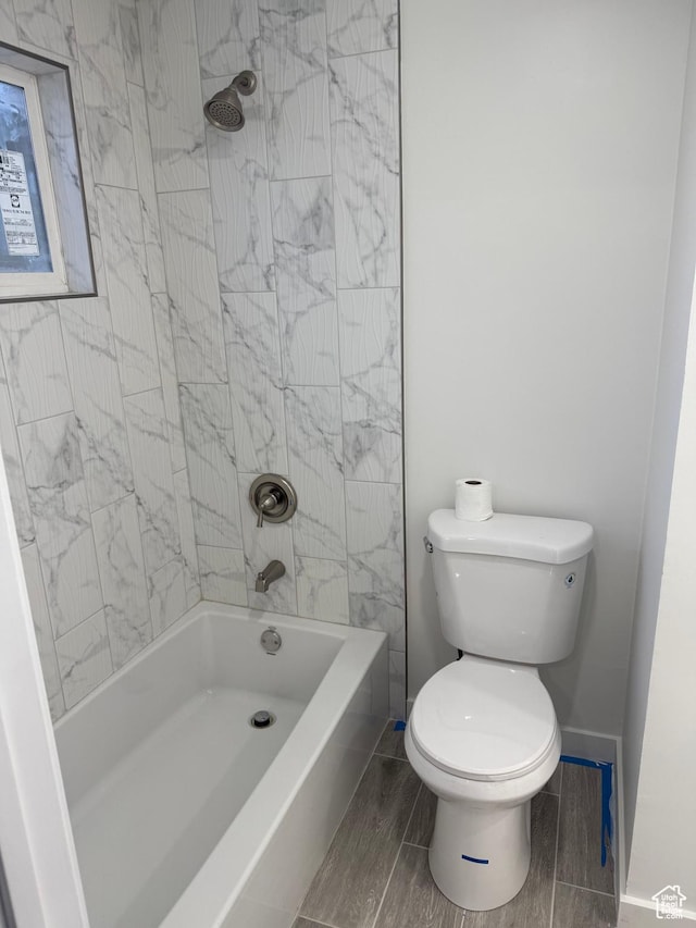 4129 S 3600 W, West Valley City, UT 84119 - full bathroom featuring  shower combination, toilet, and baseboards