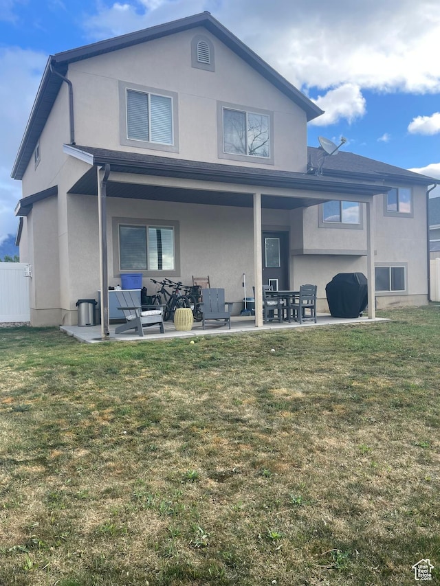 935 W 2100 N, Pleasant View, UT 84404 - back of house featuring stucco siding and a patio area