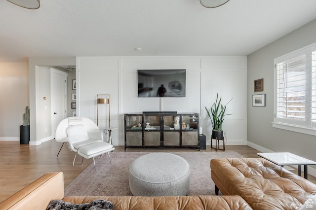 1863 S 900 E, Lehi, UT 84043 - living area with baseboards and wood finished floors