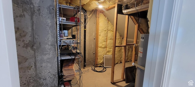 view of utility room