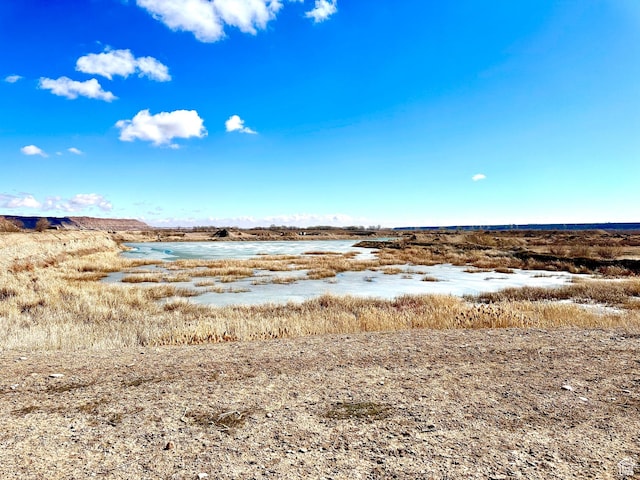 7998 E 5250 S, Randlett, UT 84063 - view of yard with a water view