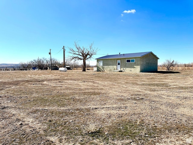 7998 E 5250 S, Randlett, UT 84063 - view of yard with a rural view