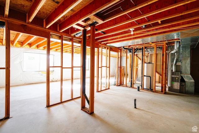 524 S Oak Ln W Unit 3, Tooele, UT 84074 - basement featuring water heater and heating unit