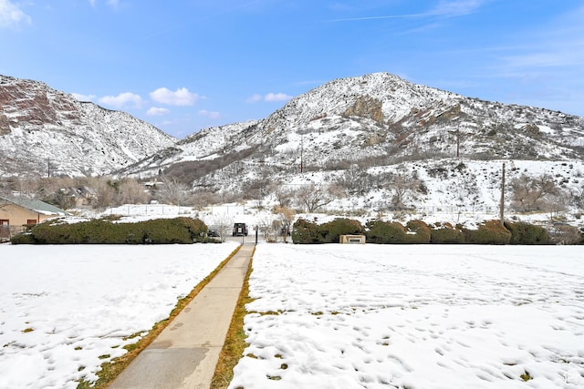 mountain view