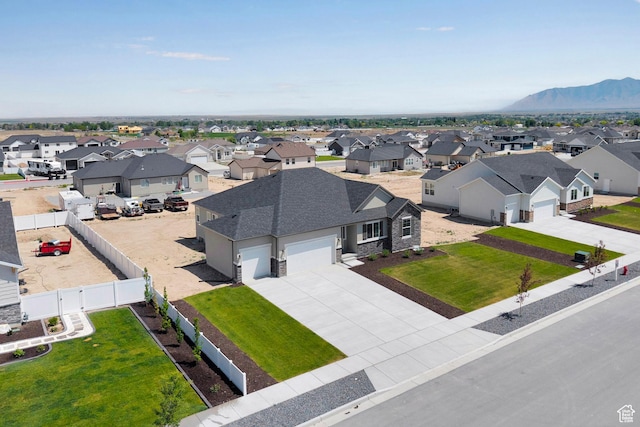 376 W Emma St Unit 623, Grantsville, UT 84029 - aerial view of residential area with mountains