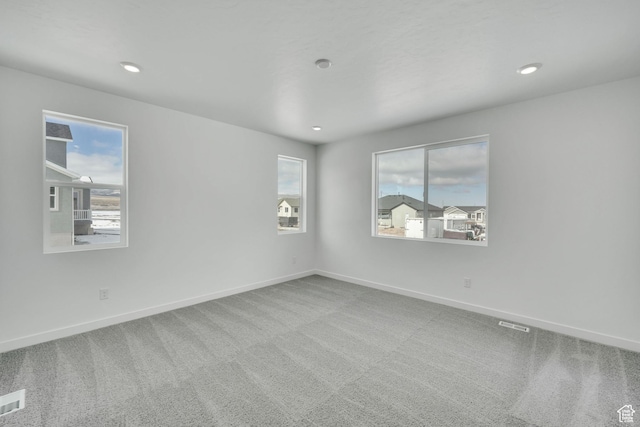 376 W Emma St Unit 623, Grantsville, UT 84029 - spare room with carpet flooring, baseboards, and recessed lighting