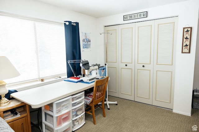 322 Bailey Rd, Soda Springs, ID 83276 - office area with light carpet