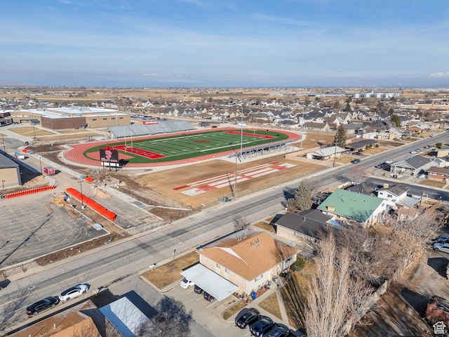 134 N 300 W, Spanish Fork, UT 84660 - bird's eye view with a residential view