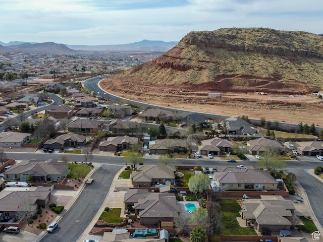 1908 S Yuma Dr, Washington, UT 84780 - aerial overview of property's location with nearby suburban area