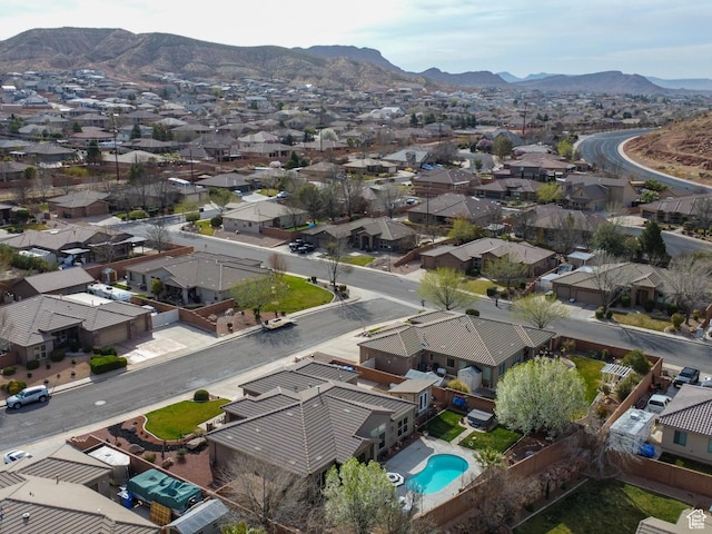 1908 S Yuma Dr, Washington, UT 84780 - aerial perspective of suburban area with mountains