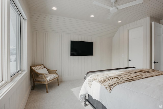 1685 W Midway Ln, Heber City, UT 84032 - bedroom featuring ceiling fan, carpet floors, and recessed lighting