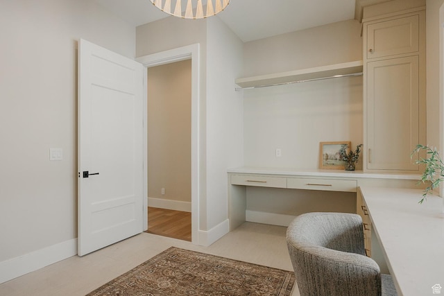 1685 W Midway Ln, Heber City, UT 84032 - home office with built in study area and baseboards