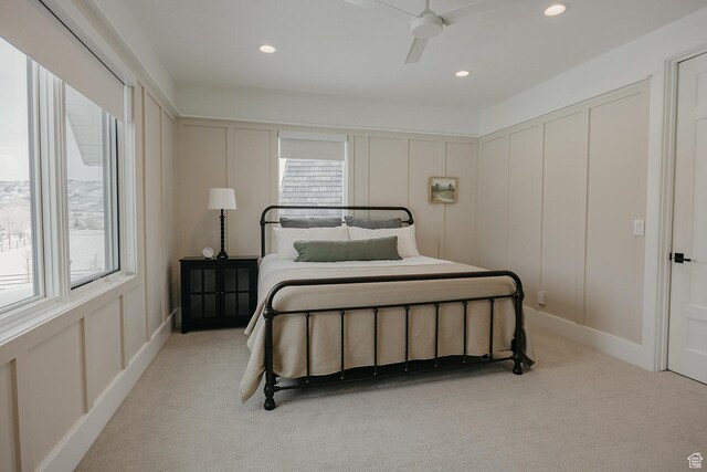 1685 W Midway Ln, Heber City, UT 84032 - bedroom featuring multiple windows and a decorative wall