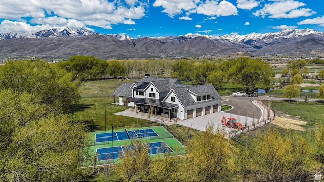 1685 W Midway Ln, Heber City, UT 84032 - drone / aerial view with a mountain view
