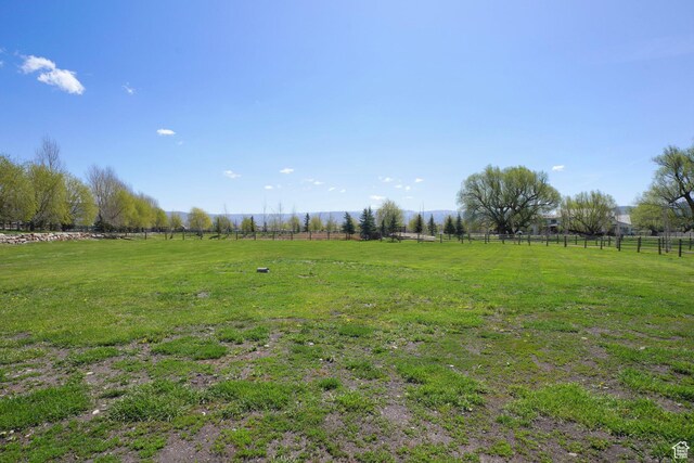 1685 W Midway Ln, Heber City, UT 84032 - view of yard with a rural view and fence