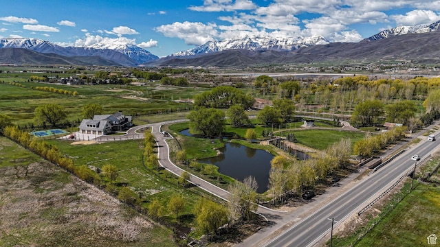 1685 W Midway Ln, Heber City, UT 84032 - bird's eye view with a water and mountain view
