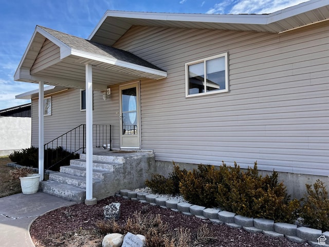 404 N 1st E, Grace, ID 83241 - view of doorway to property