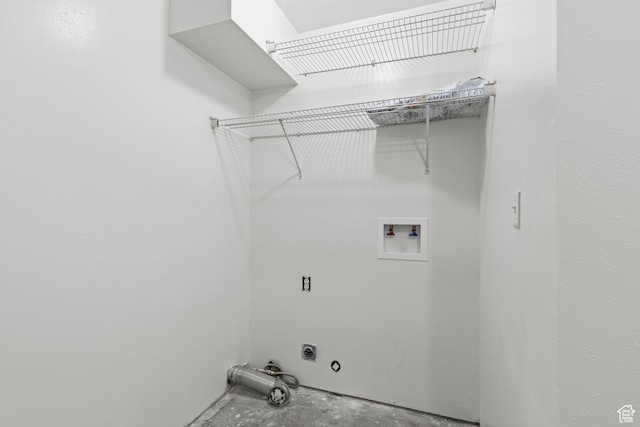 257 Rosewood Cir, Logan, UT 84321 - clothes washing area with laundry area, washer hookup, and hookup for an electric dryer