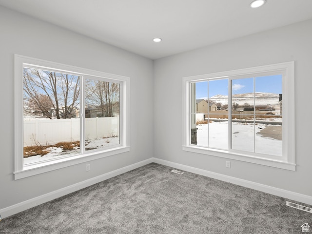 8345 W 11050 N, Tremonton, UT 84337 - carpeted empty room with baseboards and visible vents