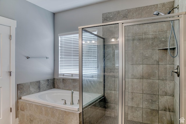 4386 W 3800 S, West Haven, UT 84401 - full bathroom with a stall shower and a garden tub