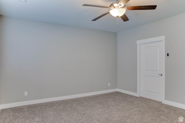 4386 W 3800 S, West Haven, UT 84401 - unfurnished room featuring carpet, ceiling fan, and baseboards