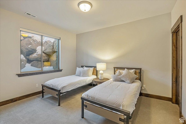 14408 N Buck Horn Trl N Unit 52C, Kamas, UT 84036 - bedroom featuring baseboards, visible vents, and carpet flooring