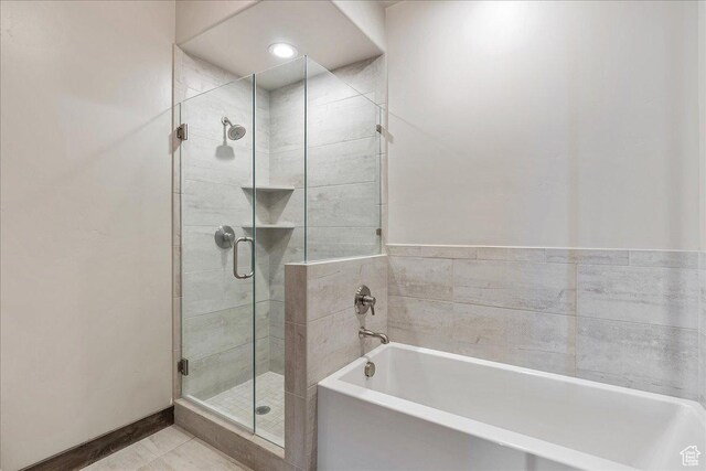 14408 N Buck Horn Trl N Unit 52C, Kamas, UT 84036 - bathroom with a stall shower and a bath