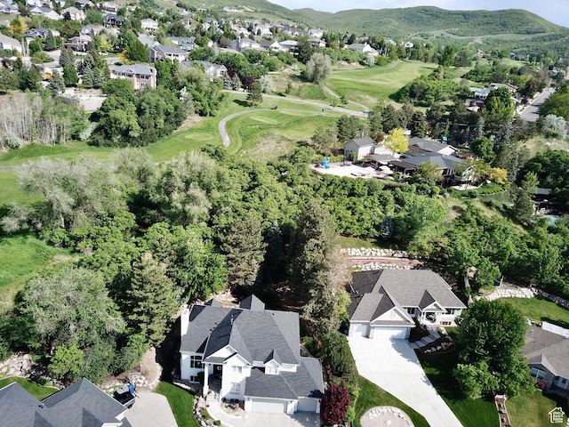 34 N Scenic Hills Cir E, North Salt Lake, UT 84054 - view of property location with a mountainous background, nearby suburban area, and a golf club