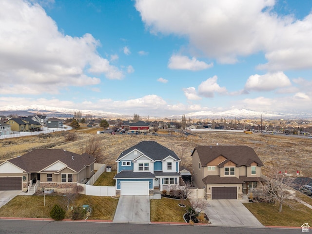 1463 S Lake View Terrace Rd, Saratoga Springs, UT 84045 - aerial view featuring a residential view
